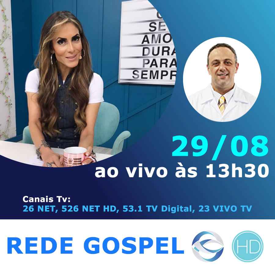 Dr Fabio Timoner, em entrevista ao vivo na Rede Gospel